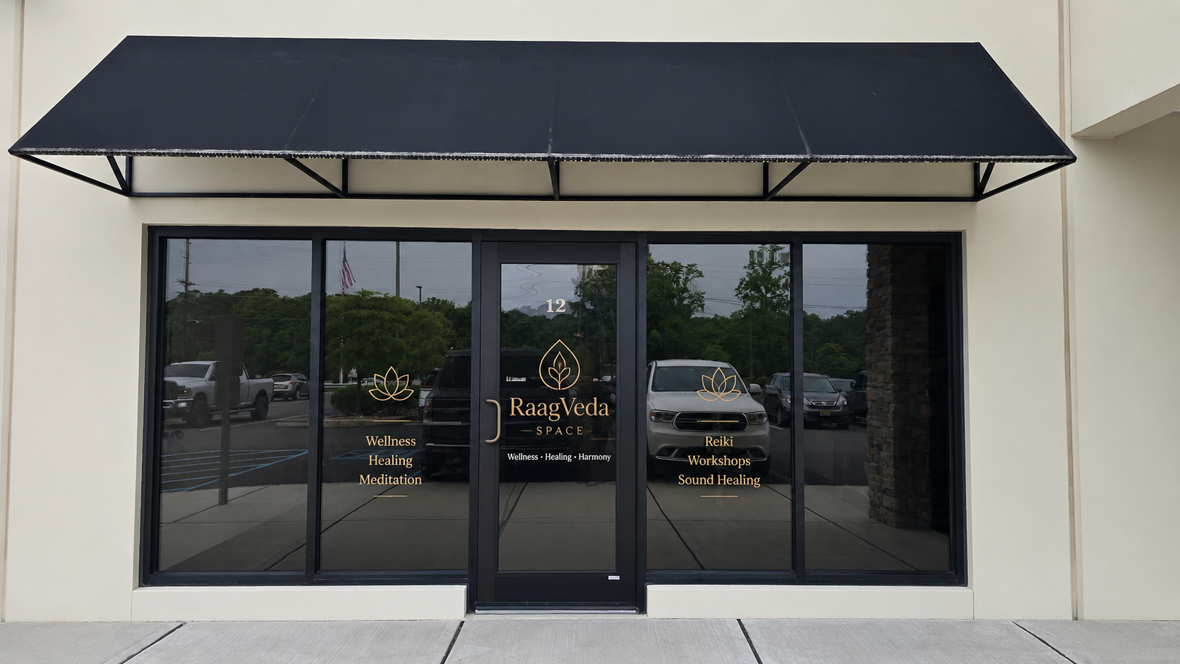 RaagVeda Space wellness center exterior, Toms River NJ